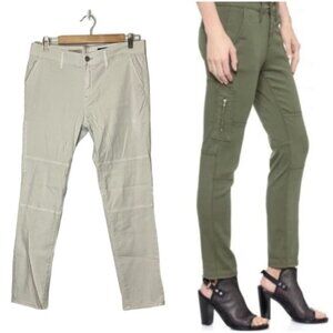 AG Adriano Goldschmied Rare White “The Wyatt” Utilitarian Slouchy Skinny Jeans